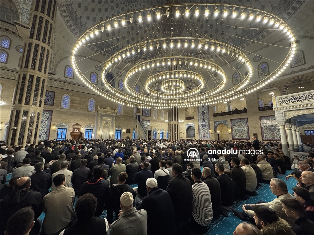 Kahramanmaraş'ta Ramazan Bayramı namazı kılındı