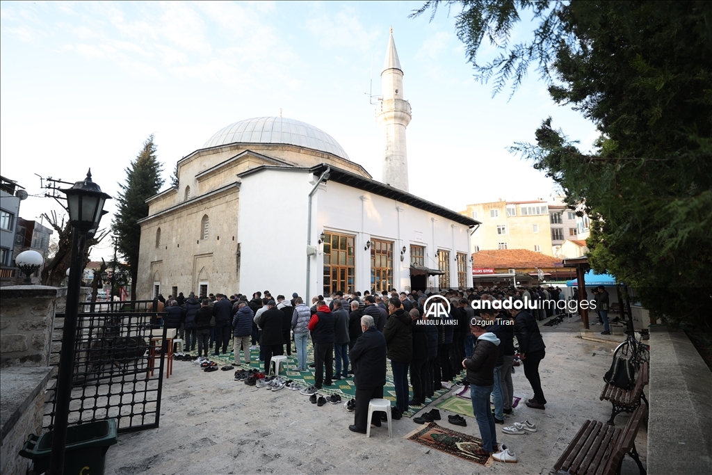 Kırklareli'nde Ramazan Bayramı namazı kılındı