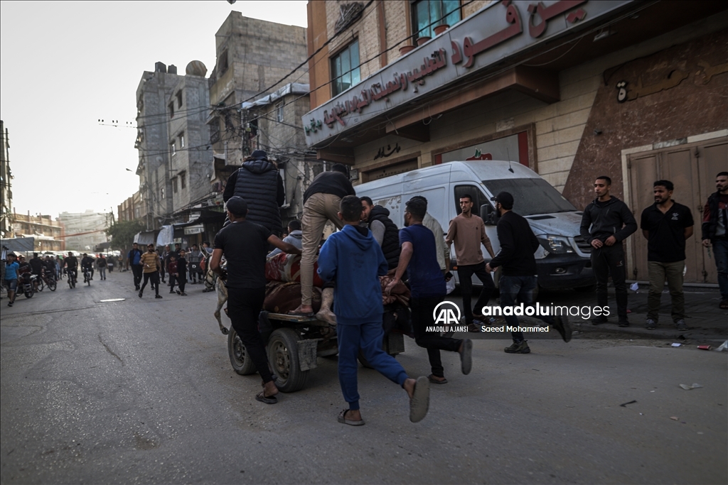 İsrail'in Gazze'ye yönelik saldırıları devam ediyor