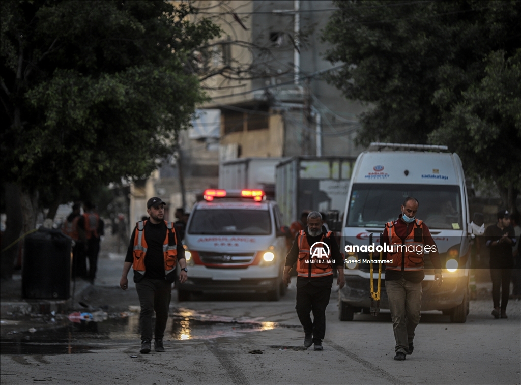 İsrail'in Gazze'ye yönelik saldırıları devam ediyor