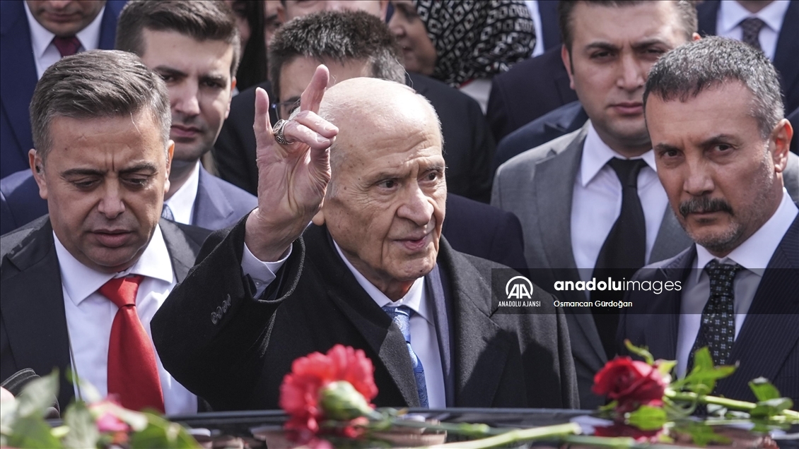 MHP Genel Başkanı Bahçeli, yaklaşık 2 aylık istirahatin ardından mesaisine başladı
