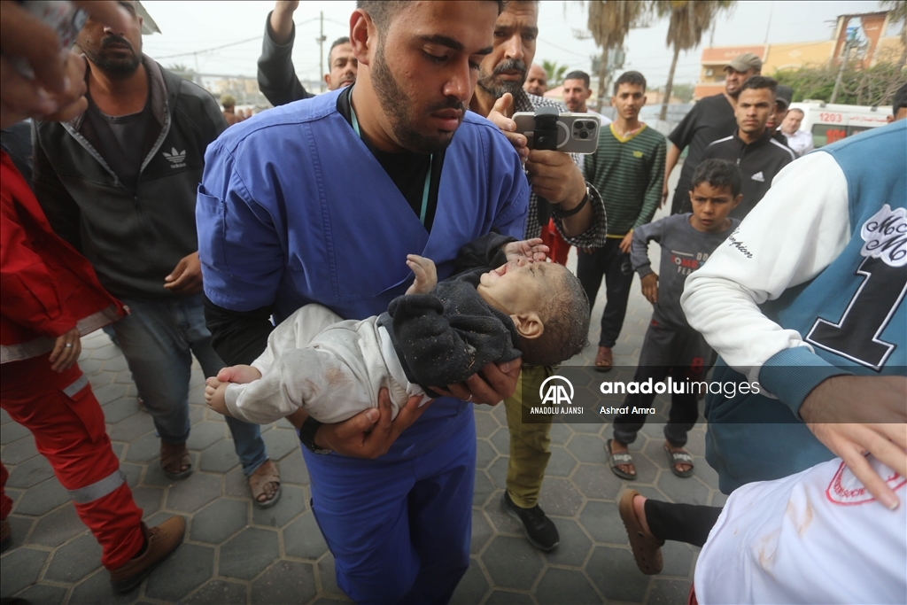 İsrail ordusu, Deyr Balah kentine saldırı düzenledi