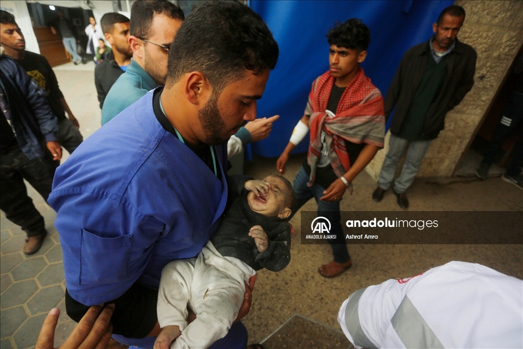 İsrail ordusu, Deyr Balah kentine saldırı düzenledi