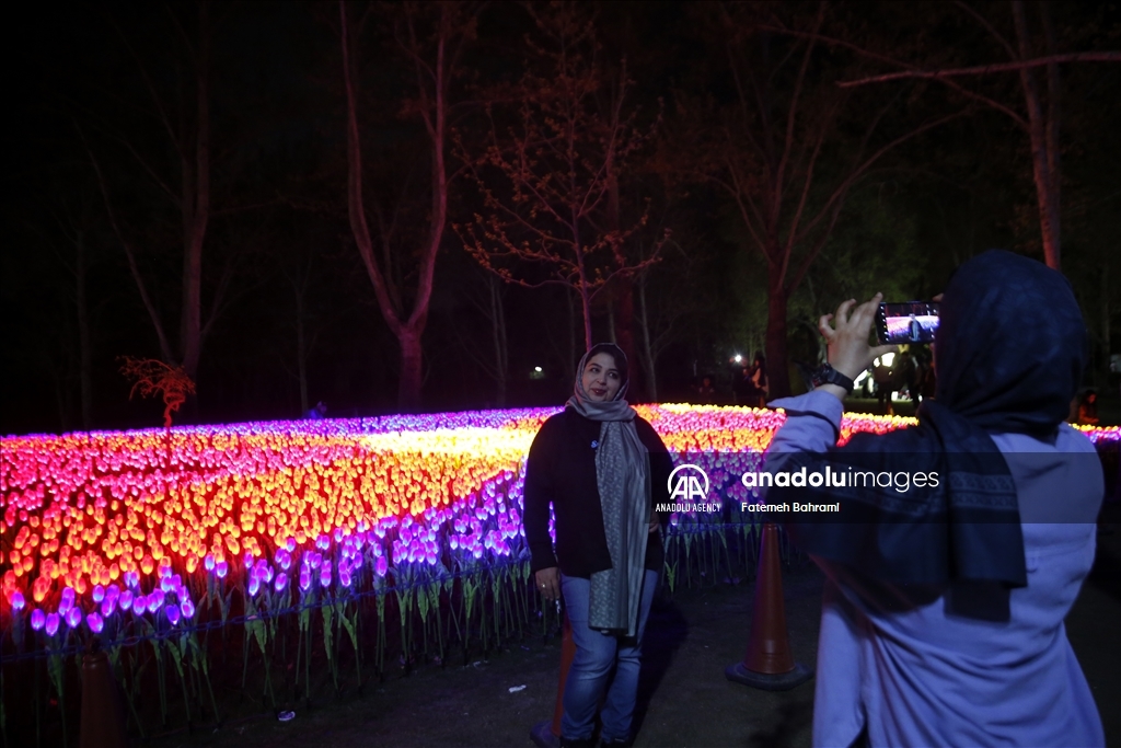 В Тегеране прошел «Фестиваль огней»