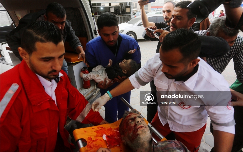 İsrail ordusu, Deyr Balah kentine saldırı düzenledi