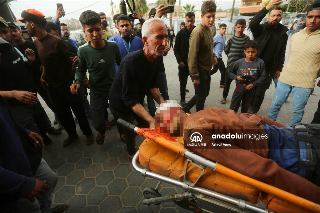 İsrail ordusu, Deyr Balah kentine saldırı düzenledi