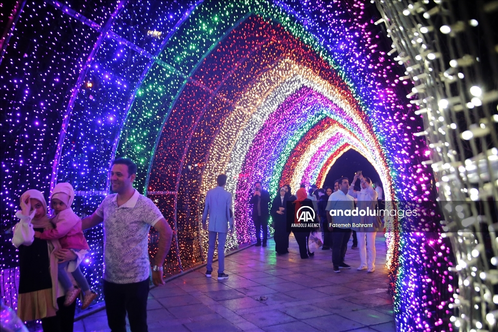 В Тегеране прошел «Фестиваль огней»