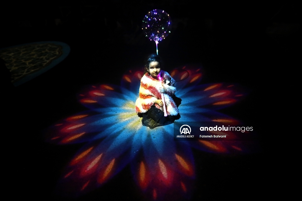 В Тегеране прошел «Фестиваль огней»