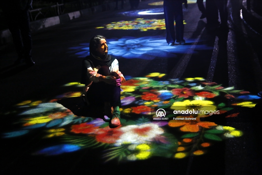 В Тегеране прошел «Фестиваль огней»
