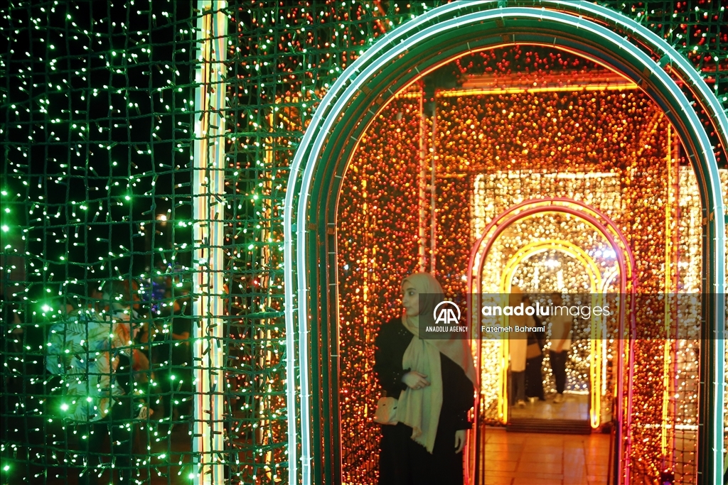 В Тегеране прошел «Фестиваль огней»