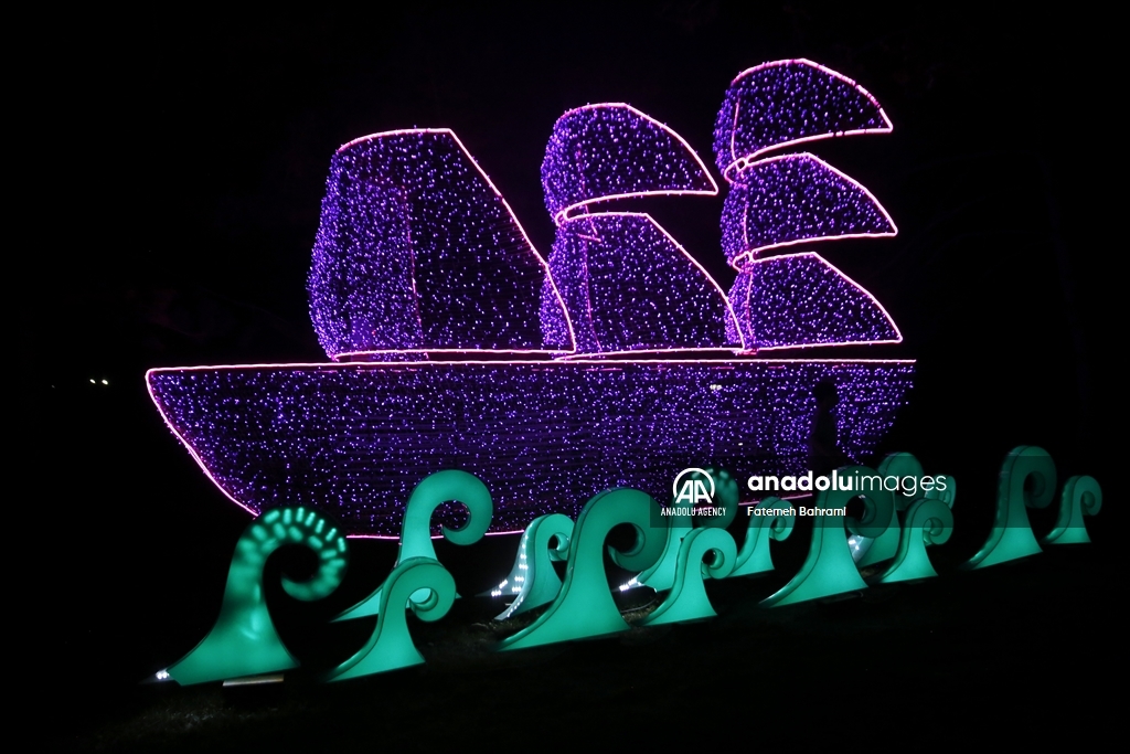 В Тегеране прошел «Фестиваль огней»