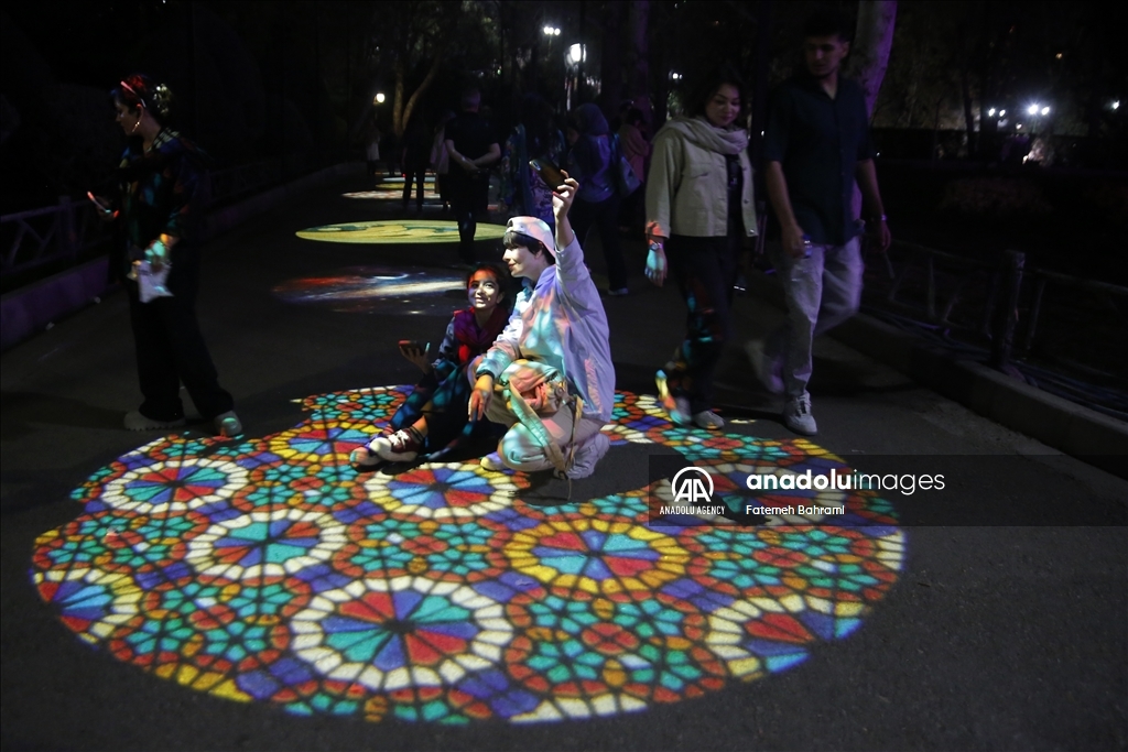В Тегеране прошел «Фестиваль огней»