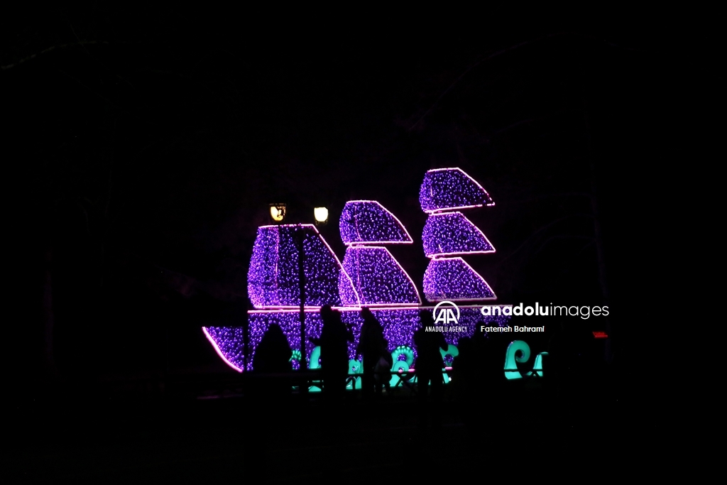 В Тегеране прошел «Фестиваль огней»