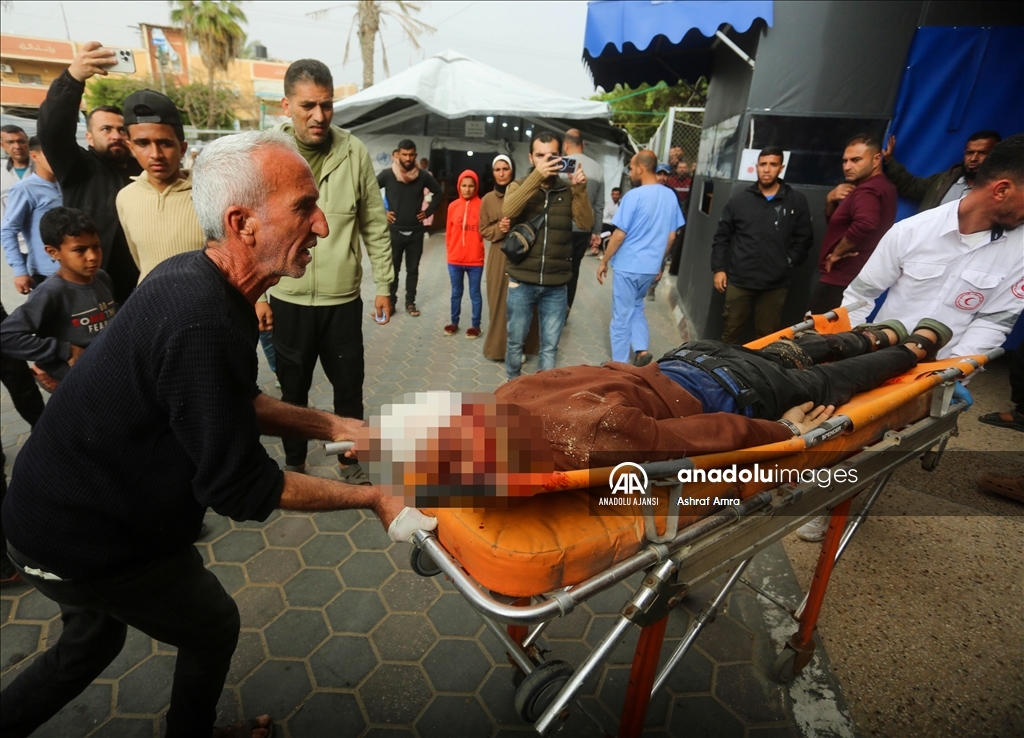 İsrail ordusu, Deyr Balah kentine saldırı düzenledi