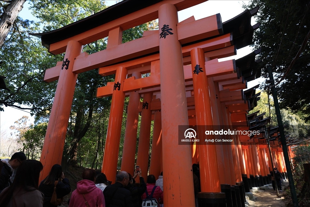 Kyoto'nun Kırmızı Kapıları arasında günlük yaşam