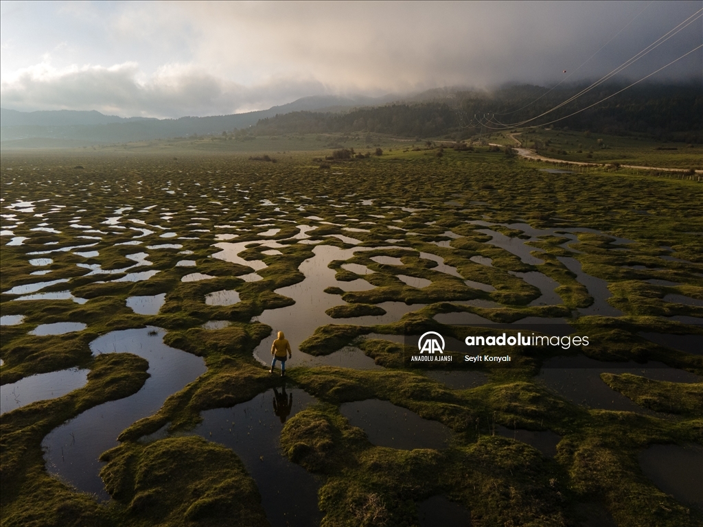 Karagöl Yaylası'ndaki menderesler