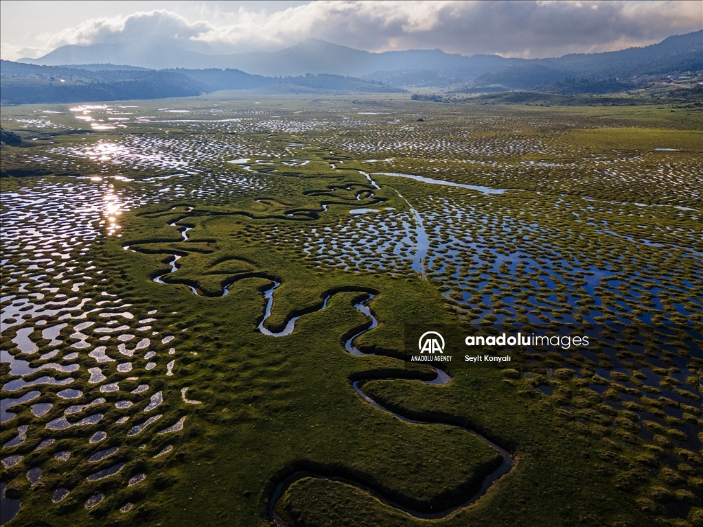 Meanders in Karagol Plateau of Sakarya