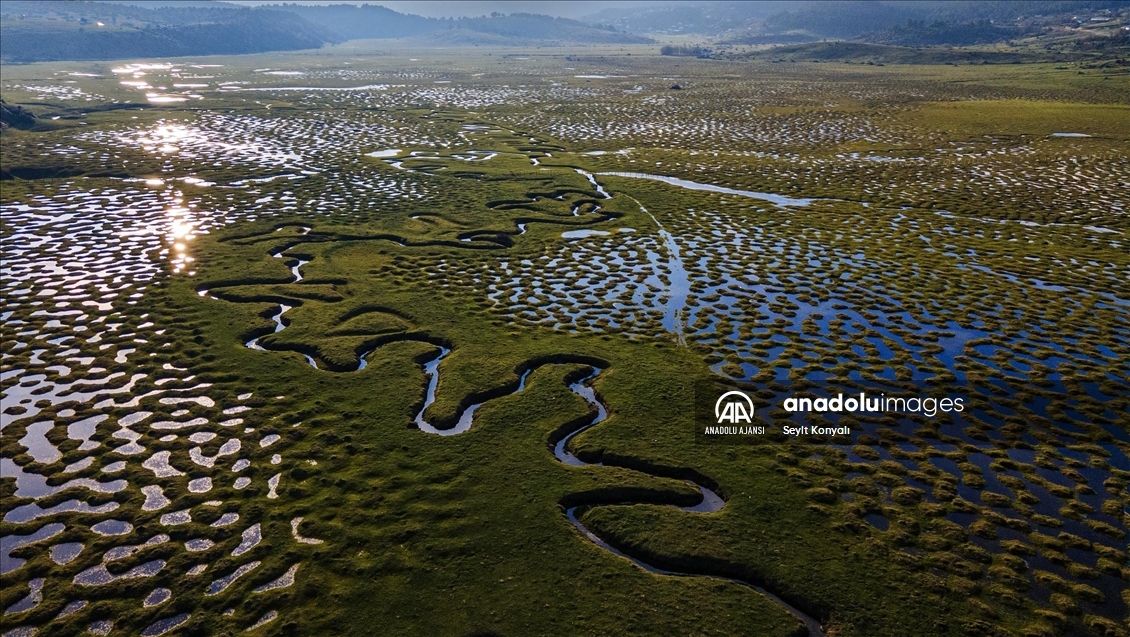 Karagöl Yaylası'ndaki menderesler