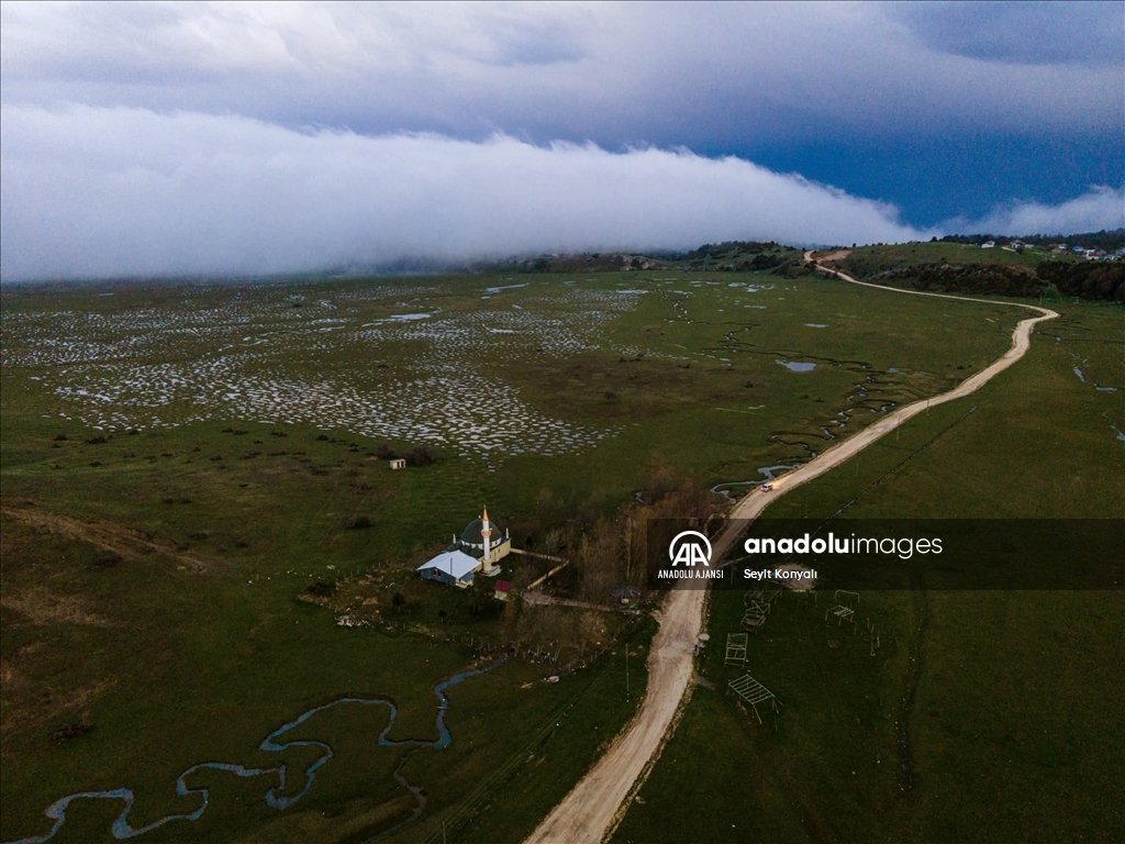Karagöl Yaylası'ndaki menderesler