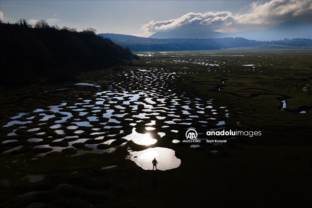 Karagöl Yaylası'ndaki menderesler