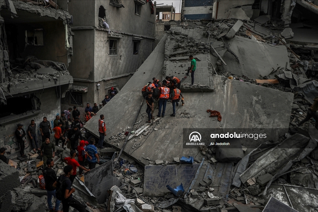 İsrail'in Gazze'nin doğusuna düzenlediği saldırıda 20 Filistinli öldü