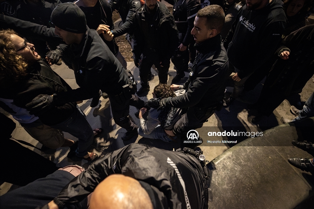 Batı Kudüs'te İsrailli göstericilerden Gazze'deki soykırıma protesto