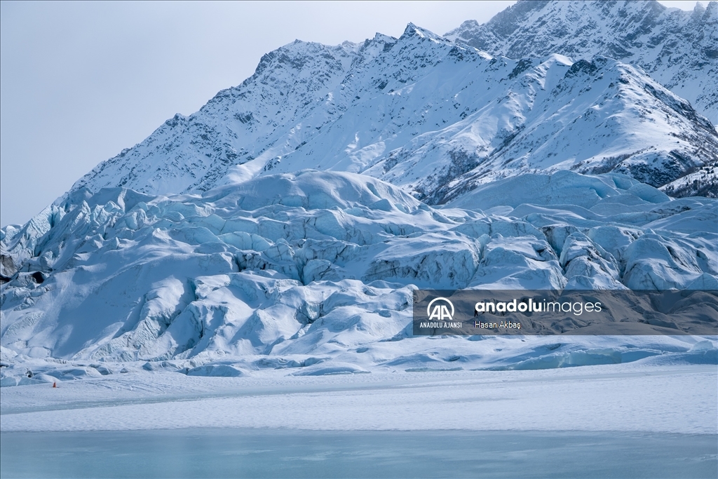 Türk fotoğrafçı Alaska'da Matanuska Buzulu'nu görüntüledi