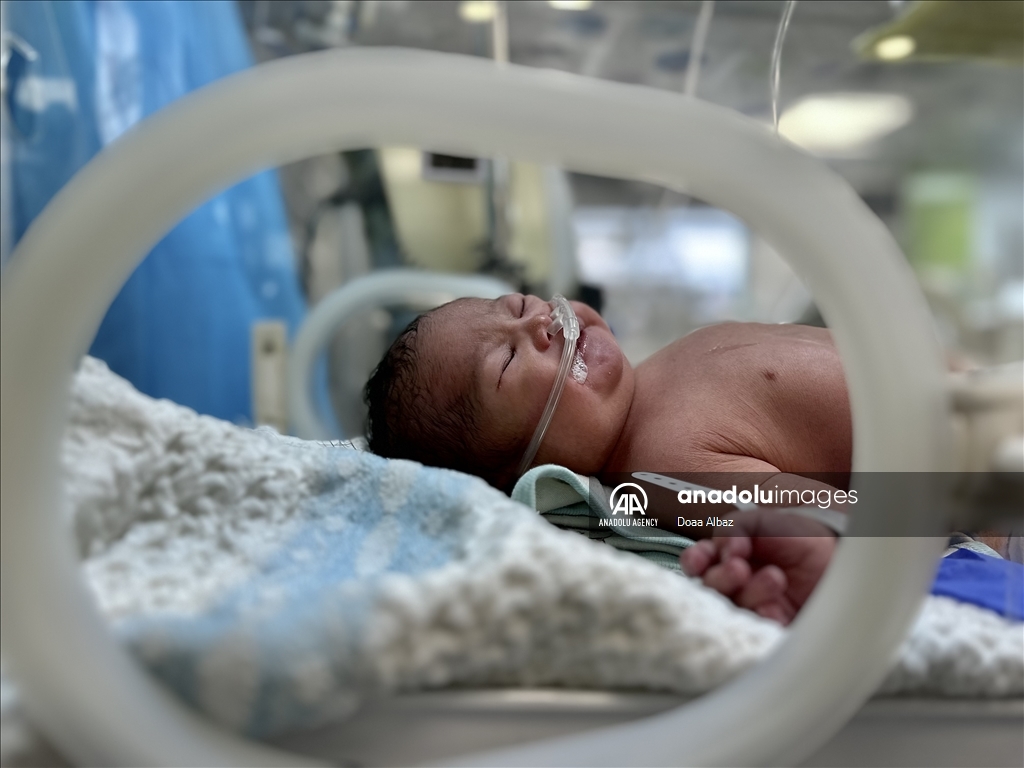 Newborns at risk in Gaza due to shortages of milk and medicine