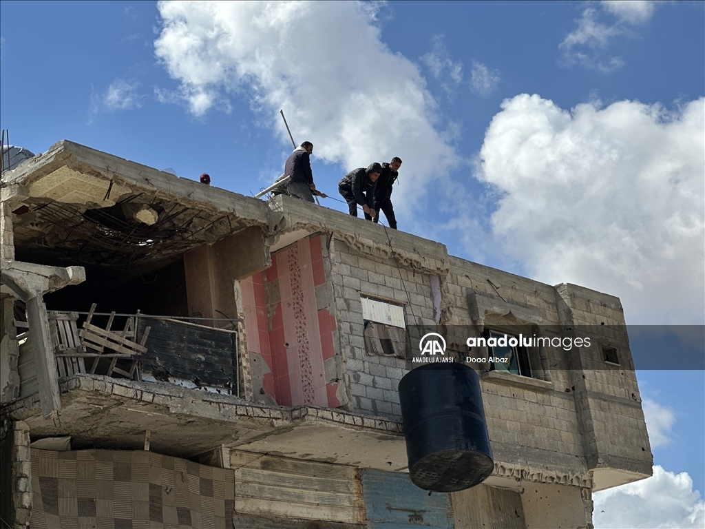 İsrail'in saldırıları sonrası Filistinliler, güvenli bölgelere göç ediyor