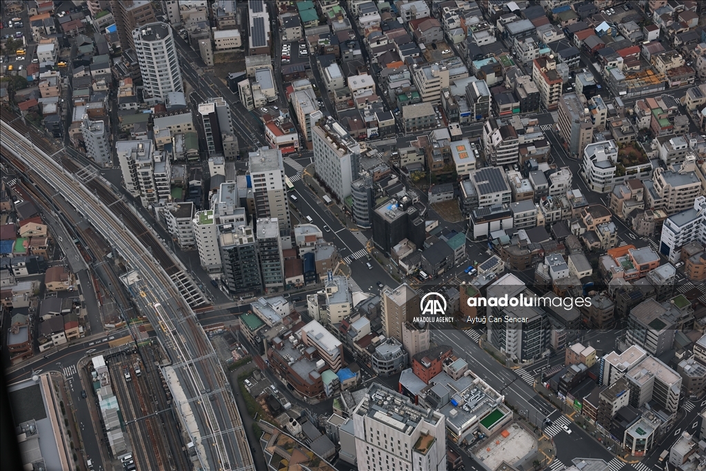 Panoramski pogled s najvišeg tornja u Japanu