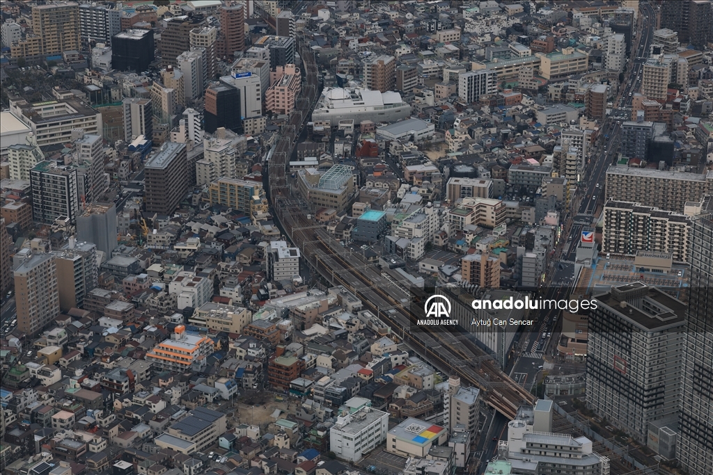 Panoramski pogled s najvišeg tornja u Japanu