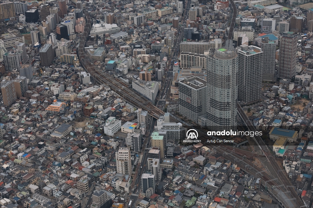 Panoramski pogled s najvišeg tornja u Japanu