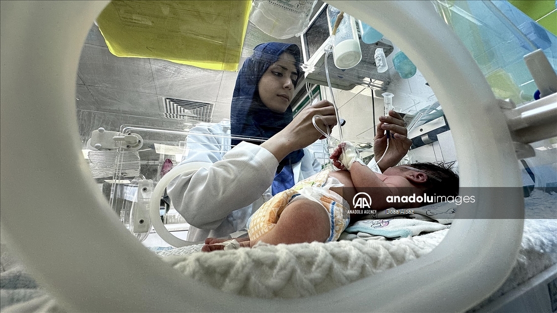 Newborns at risk in Gaza due to shortages of milk and medicine