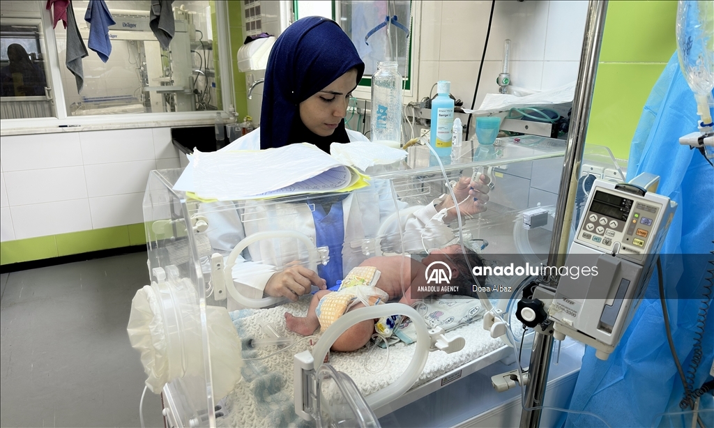 Newborns at risk in Gaza due to shortages of milk and medicine