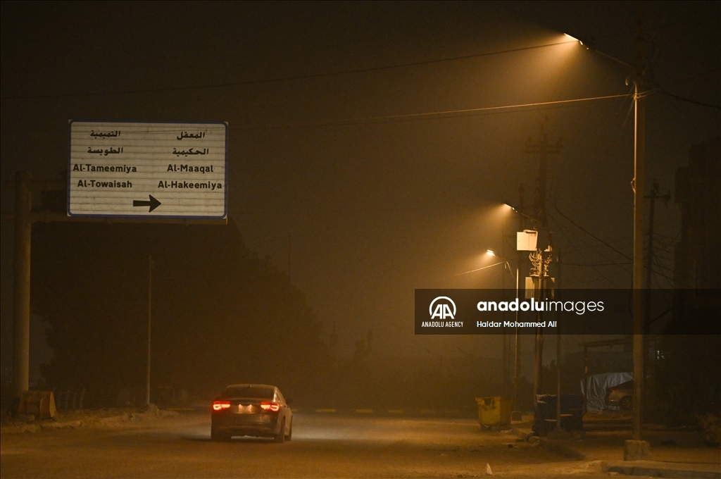 Sandstorm in Basra