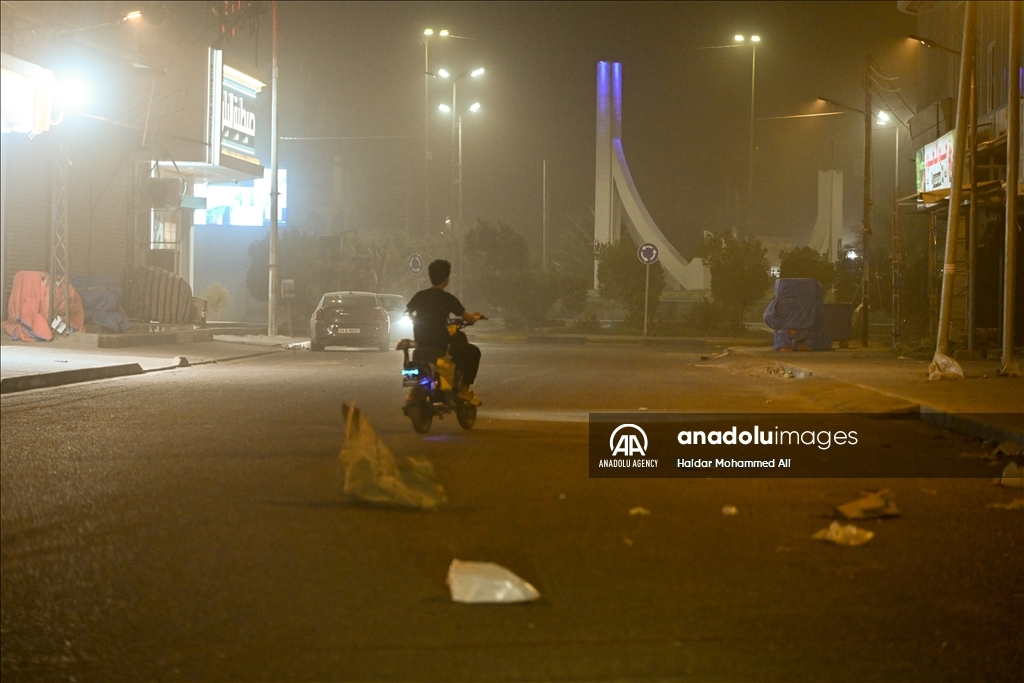 Sandstorm in Basra
