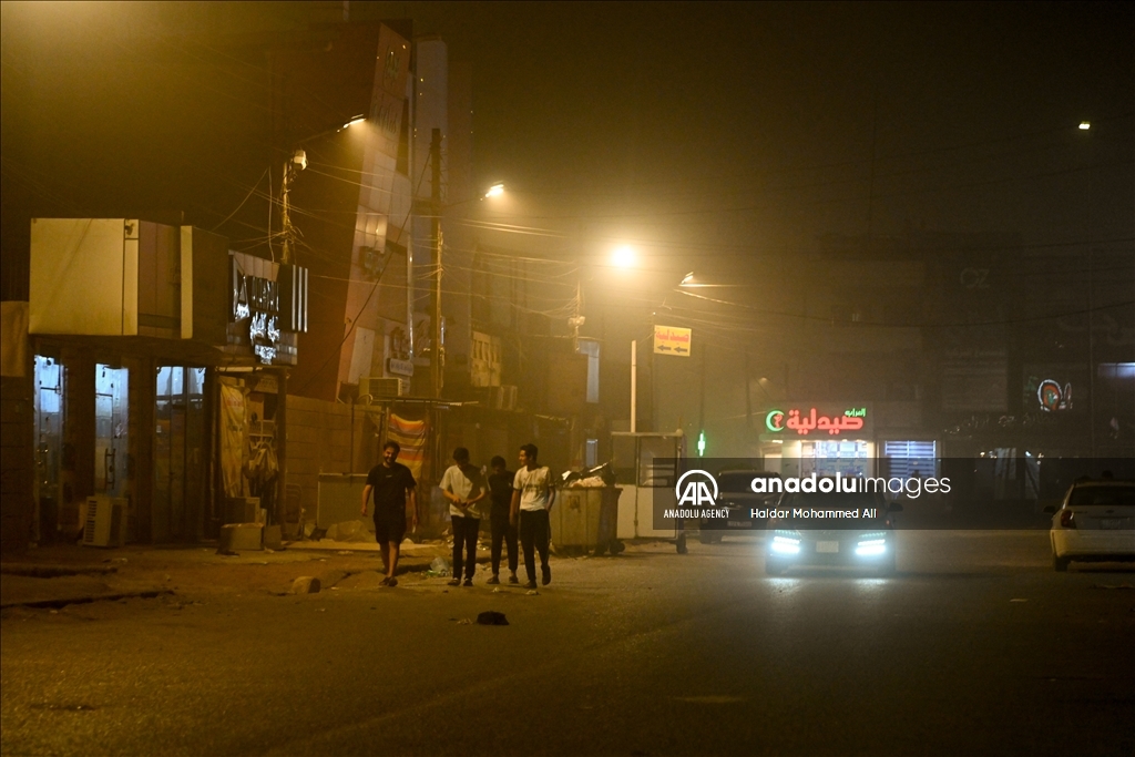 Sandstorm in Basra