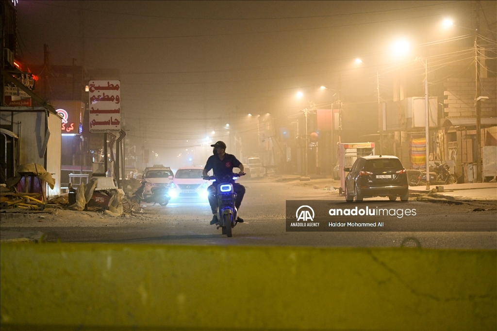 Sandstorm in Basra