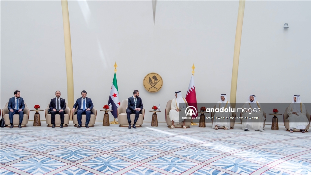أمير قطر يستقبل الرئيس السوري فور وصوله الدوحة بأول زيارة رسمية
