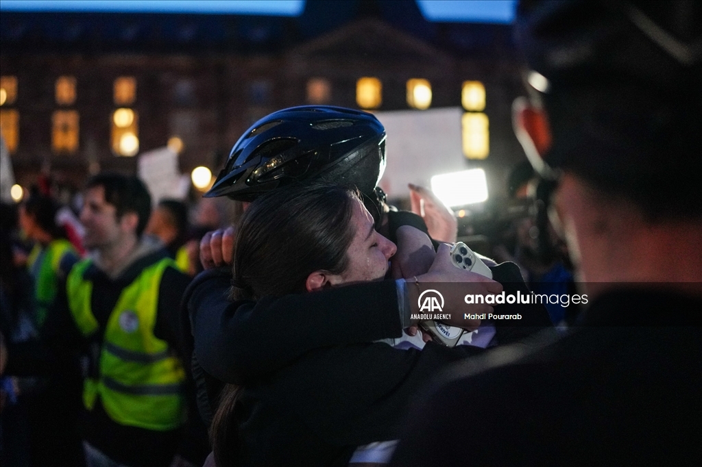 80 Serbian students cycled to Strasbourg to denounce corruption in Serbia