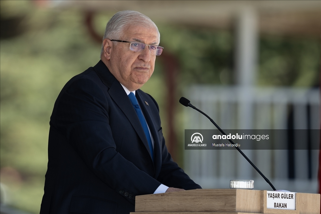 Bakan Güler, "Uzman Erbaş Komando Temel Kursu Mezuniyet ve Bröve Takma Töreni"nde konuştu