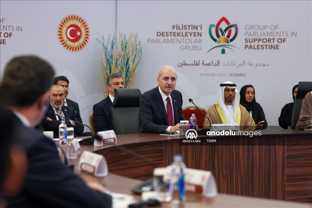 Filistin'i Destekleyen Parlamentolar Grubu Yuvarlak Masa Toplantısı yapıldı