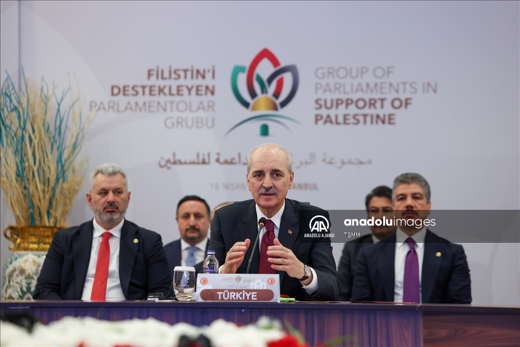 Filistin'i Destekleyen Parlamentolar Grubu Yuvarlak Masa Toplantısı yapıldı