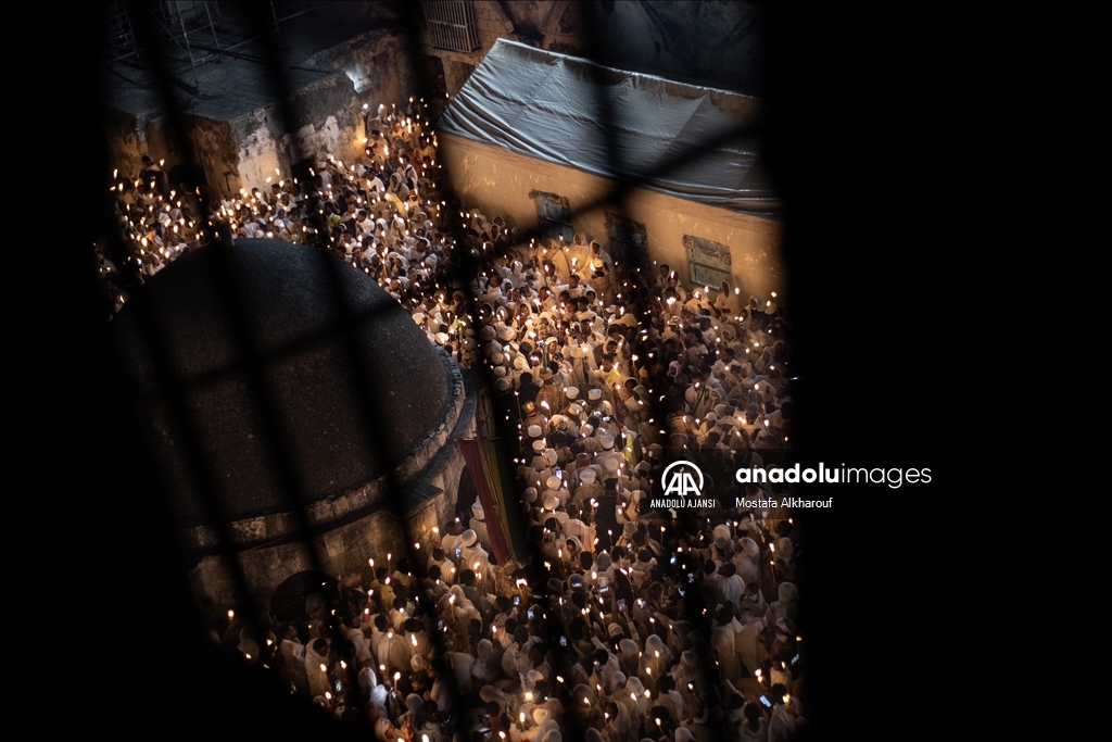 Etiyopyalı Ortodoks Hristiyanların “Kutsal Cumartesi“ töreni