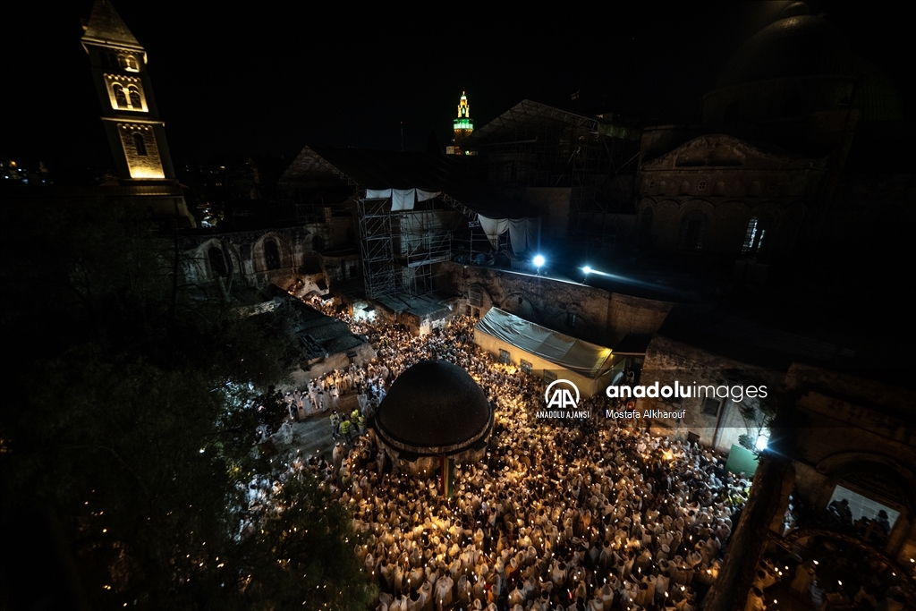 Etiyopyalı Ortodoks Hristiyanların “Kutsal Cumartesi“ töreni