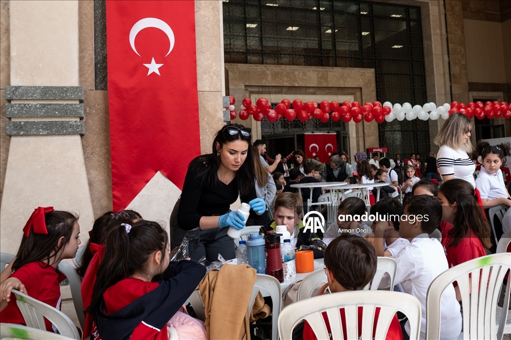 Başkentteki 15 Temmuz Demokrasi Müzesi'nde çocuklara özel 23 Nisan etkinliği