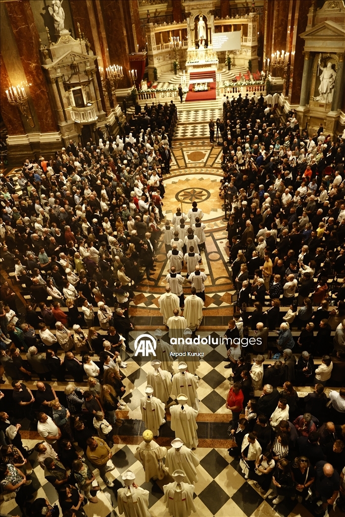 В Будапеште почтили память Папы Франциска