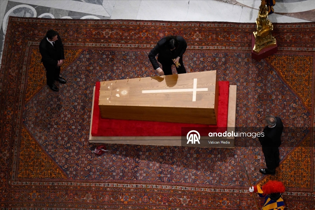 Preparations continue for the funeral ceremony of Pope Francis
