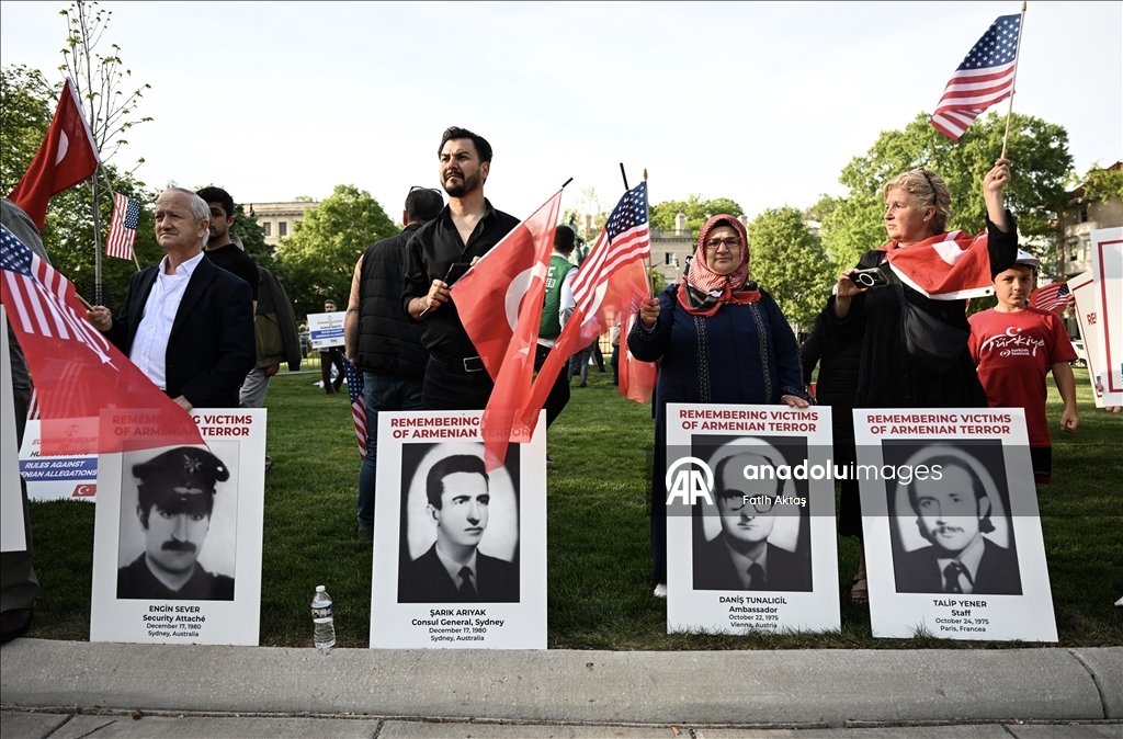В Вашингтоне прошла акция протеста против искажений событий 1915 года