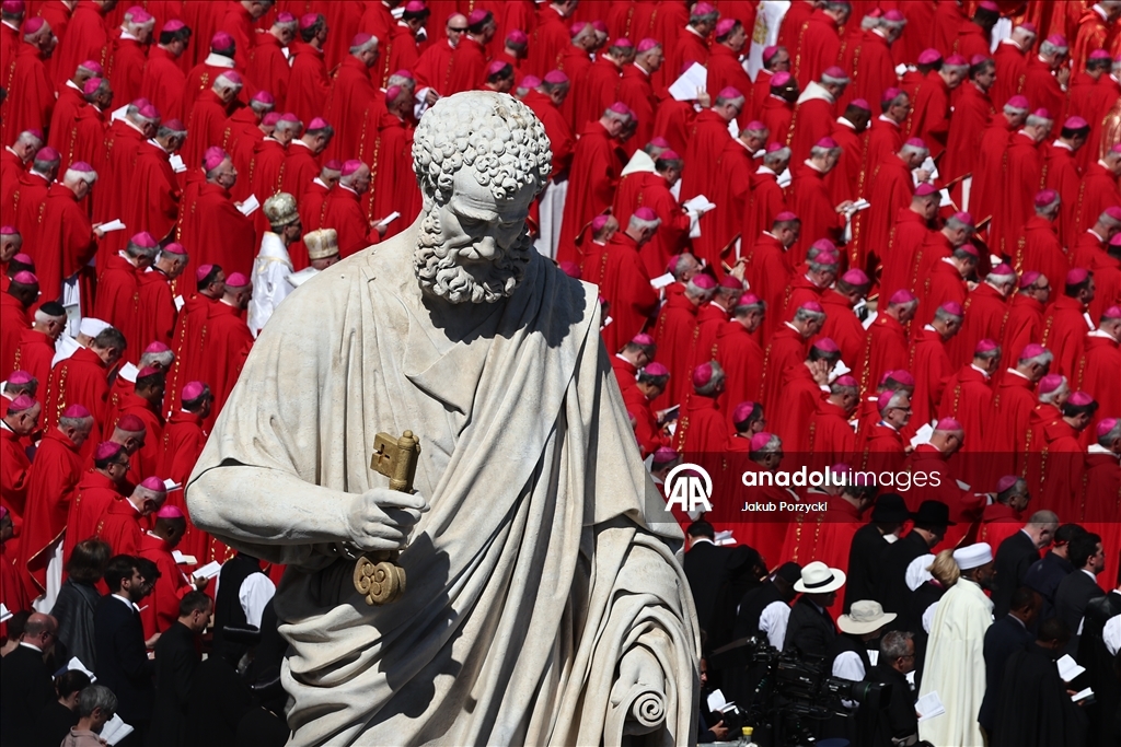 Funeral service held at St. Peter’s Basilica of Vatican for Pope Francis